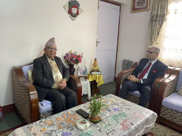 माधव नेपाल र भारतीय विदेश सचिव क्वात्राबीच भेटवार्ता